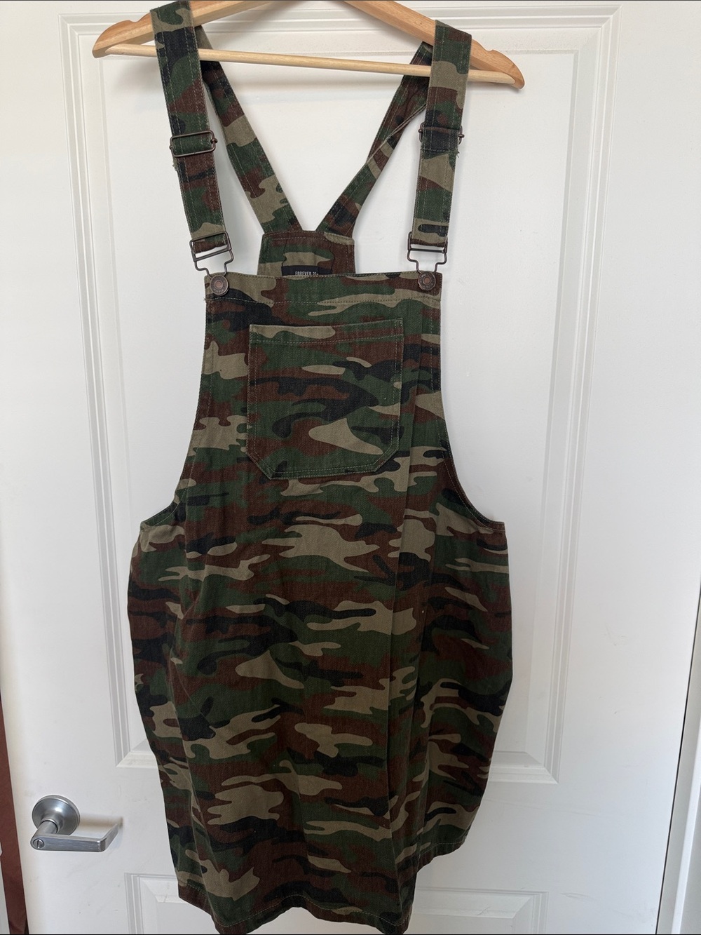 Camo Overall Dress